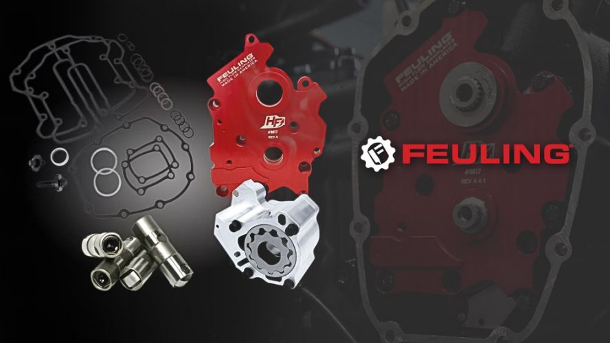 FEULING High Flow Oil Pump, Camplate and Lifters Kit for Milwaukee-Eight engines