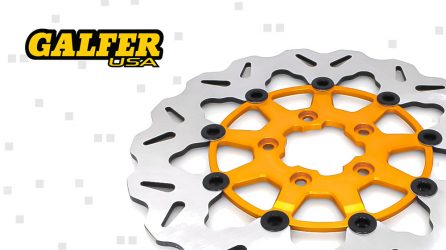 Galfer USA Floating Rotors Now Available With Gold Carriers