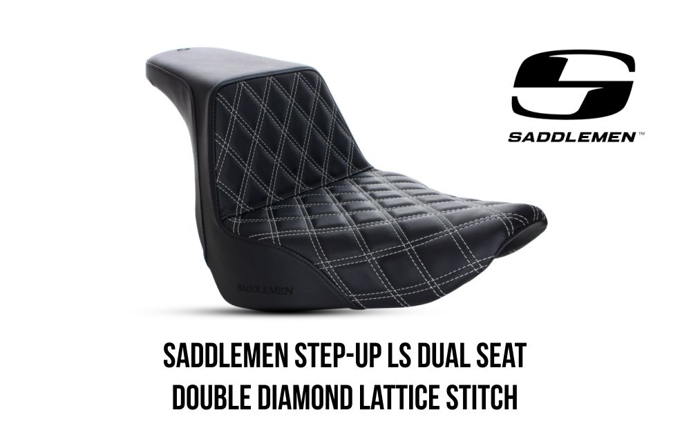 Silver Saddlemen seat for 2022 Low Rider ST