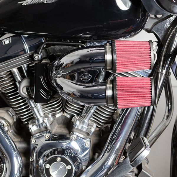 Chrome Tuned Induction Kit for H-D Twin Cam