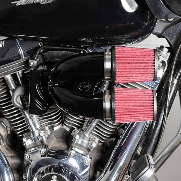 Black Tuned Induction Kit for H-D Twin Cam