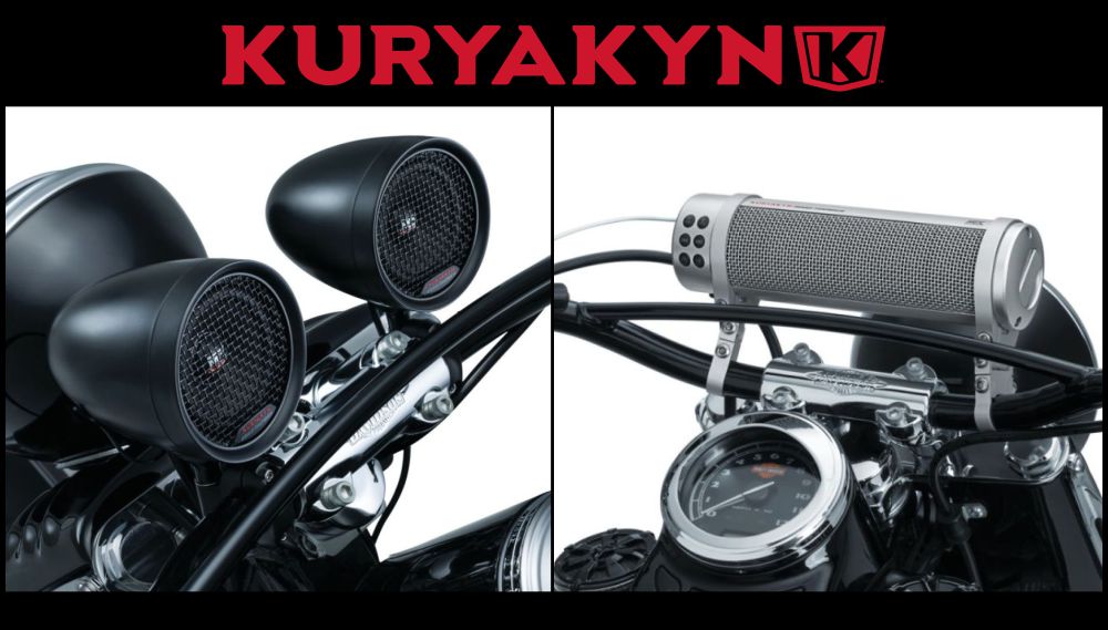 Motorcycle Audio Speakers by Kuryakyn