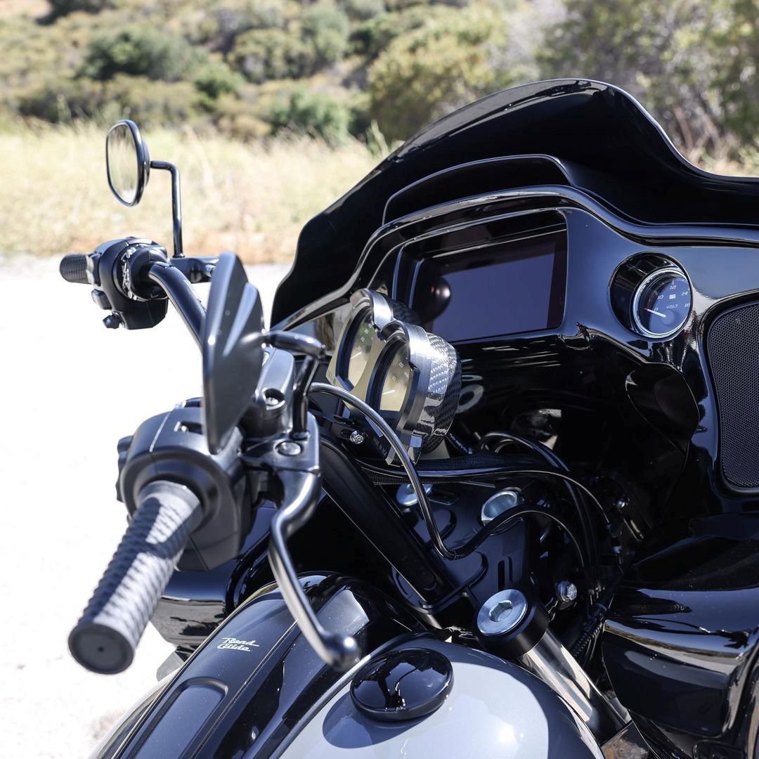 Road Glide Gauge Relocation Rollies Speed Shop