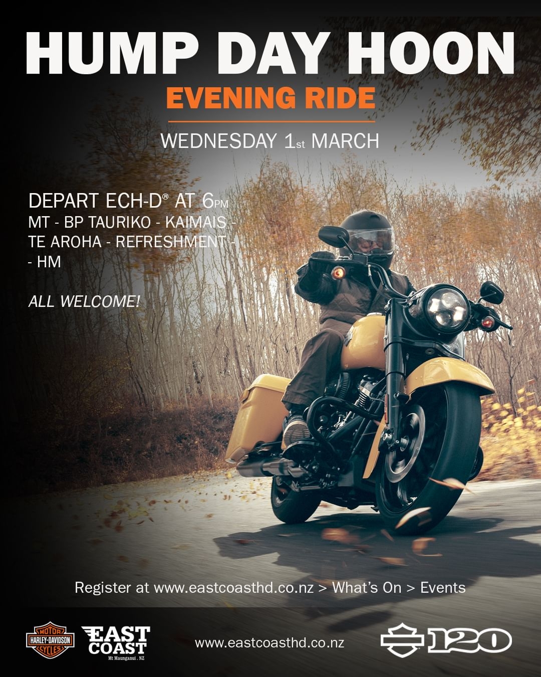 East Coast Harley-Davidson Shop Ride