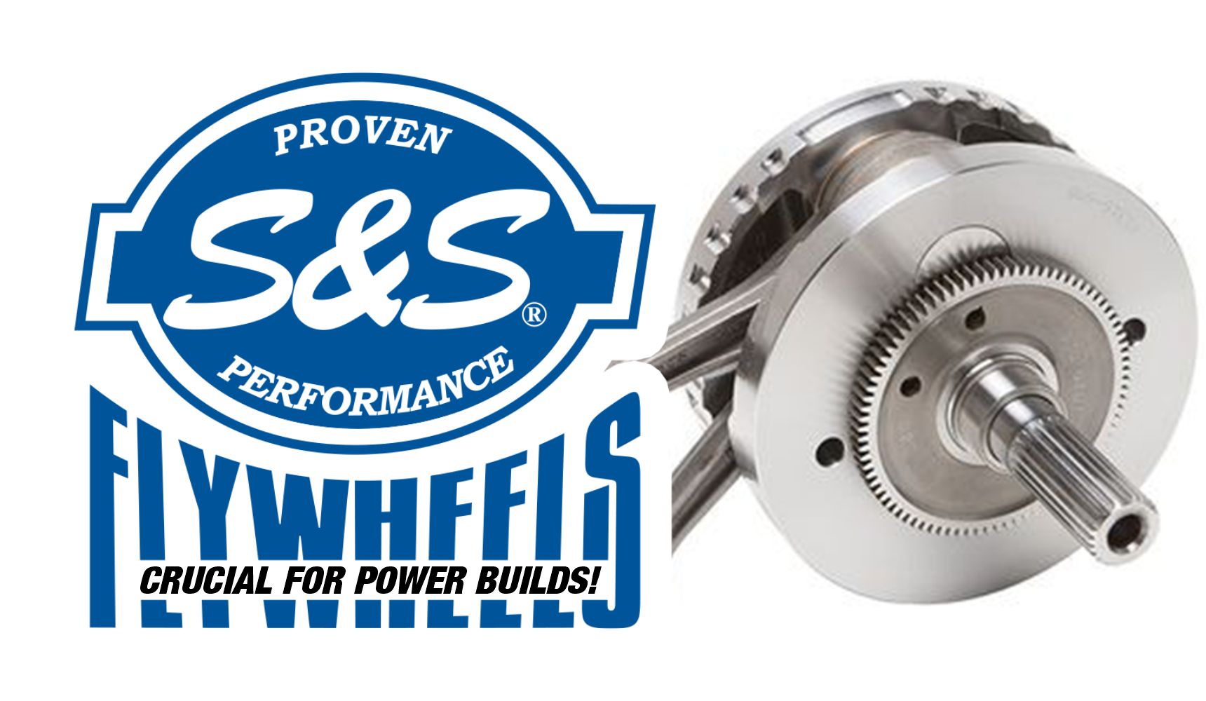 S&S Flywheel for Harley-Davidson Motorcycles