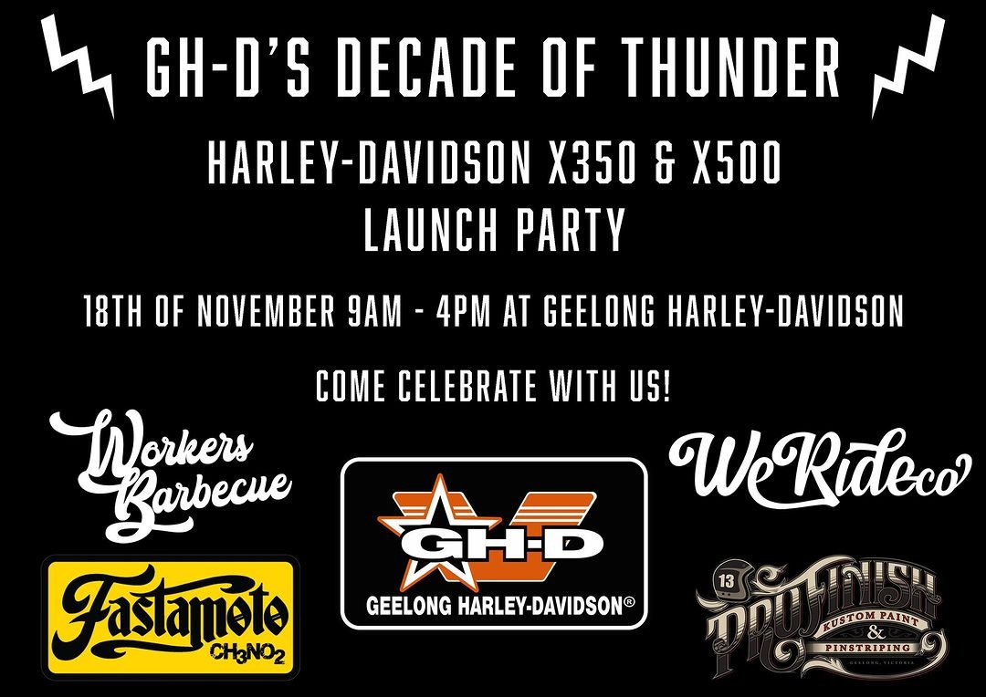 Geelong Harley-Davidson Decade of Thunder