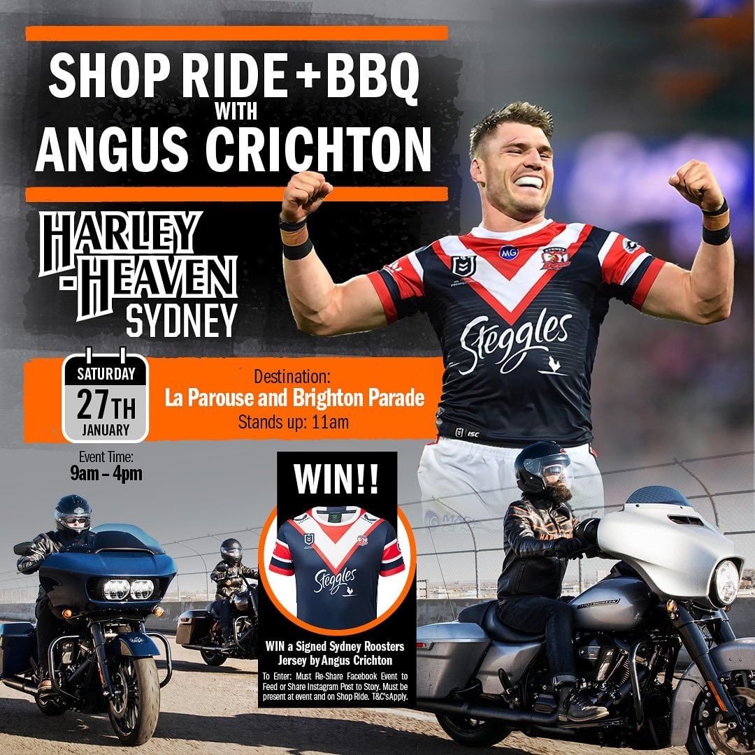 Harley-Heaven Sydney Shop Ride & BBQ 20240127