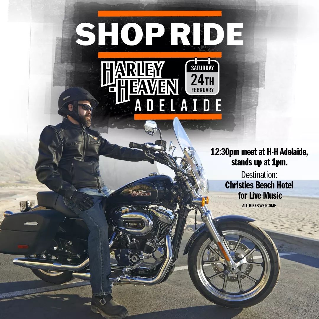 Harley-Heaven Adelaide, Shop Ride