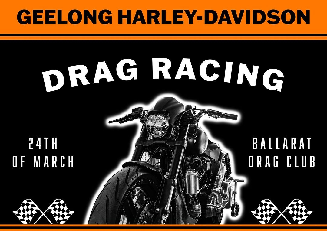 Geelong Harley-Davidson Drag Racing 20240324