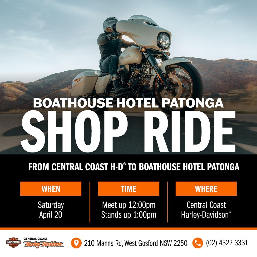 Central Coast Harley-Davidson Shop Ride