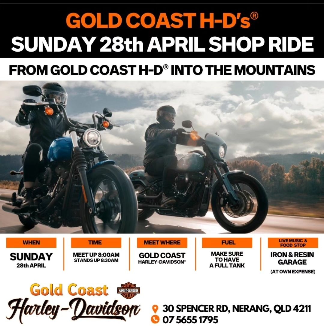Gold Coast Harley-Davidson Shop Ride 20240428