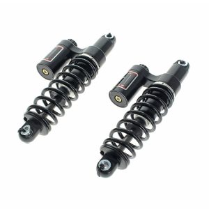 13in. RS-2 Heavy Duty Piggyback Rear Shock Absorbers – Black. Fits Touring 1999up.