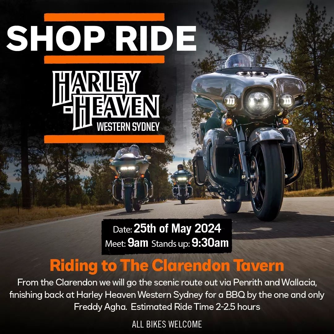 Harley-Heaven Western Sydney Shop Ride 20250525
