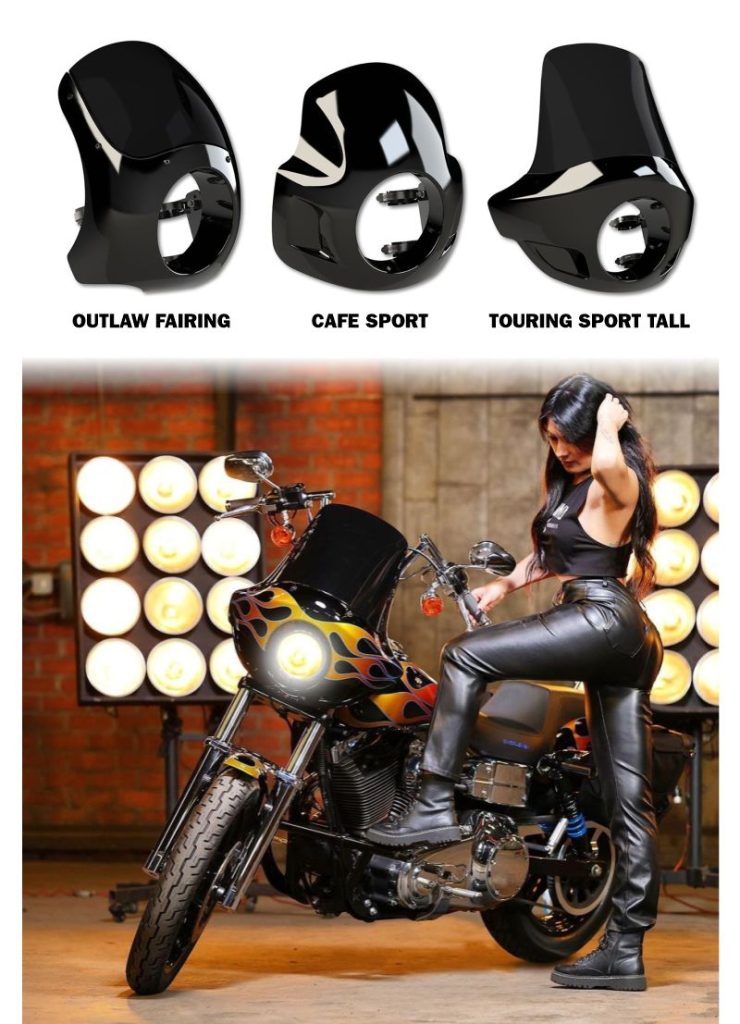 Burly Brand Fairing for Harley-Davidson Motorcycles