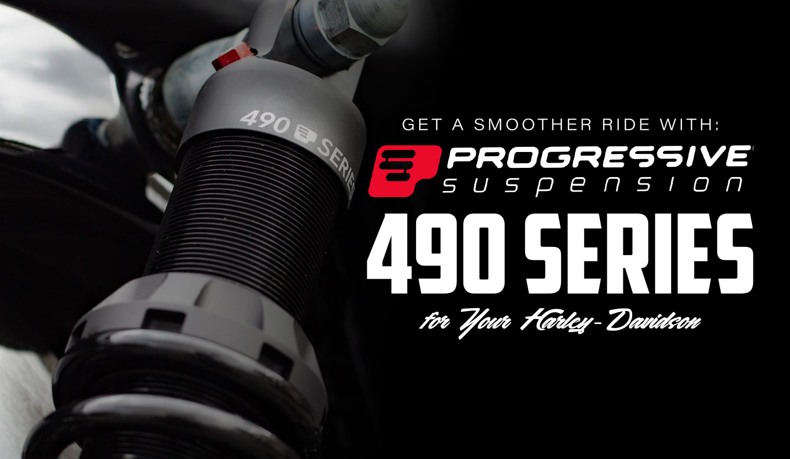 “Progressive Suspension 490 Series: Get A Smoother Ride for Your Harley-Davidson®”