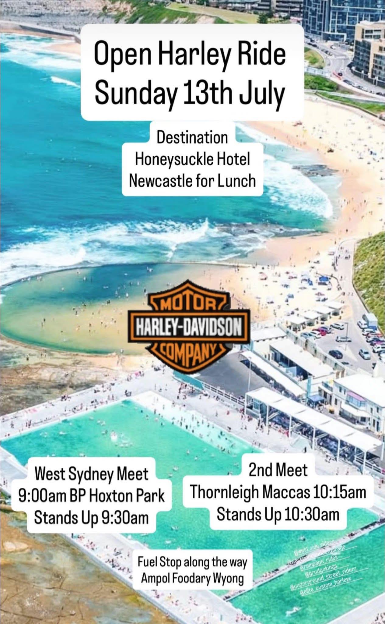 Open Harley Ride Open Harley Ride