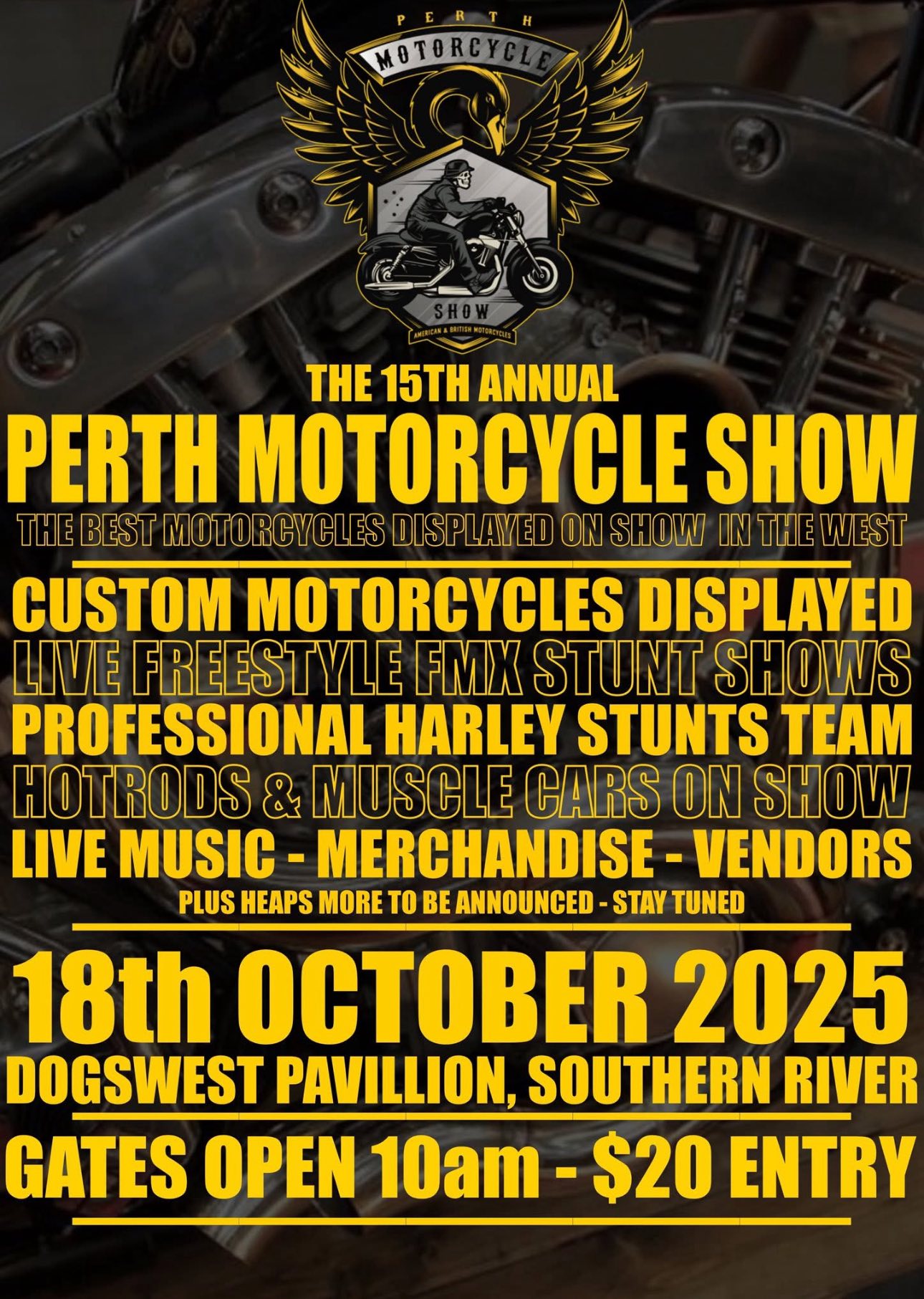 Perth Motorcycle Show 2025