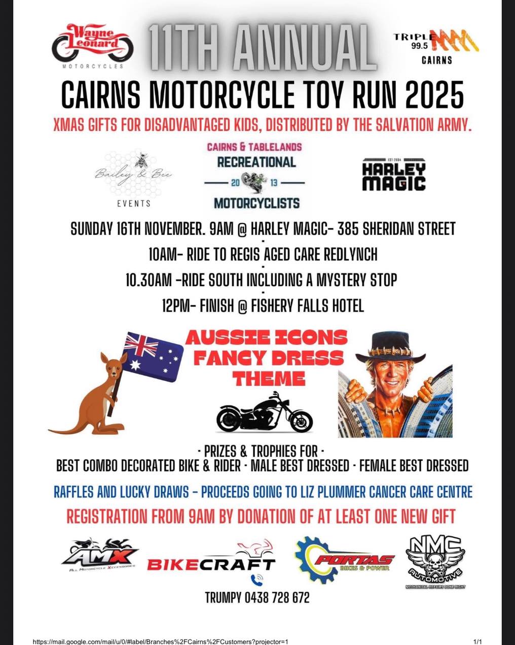 Cairns Toy Run 2025