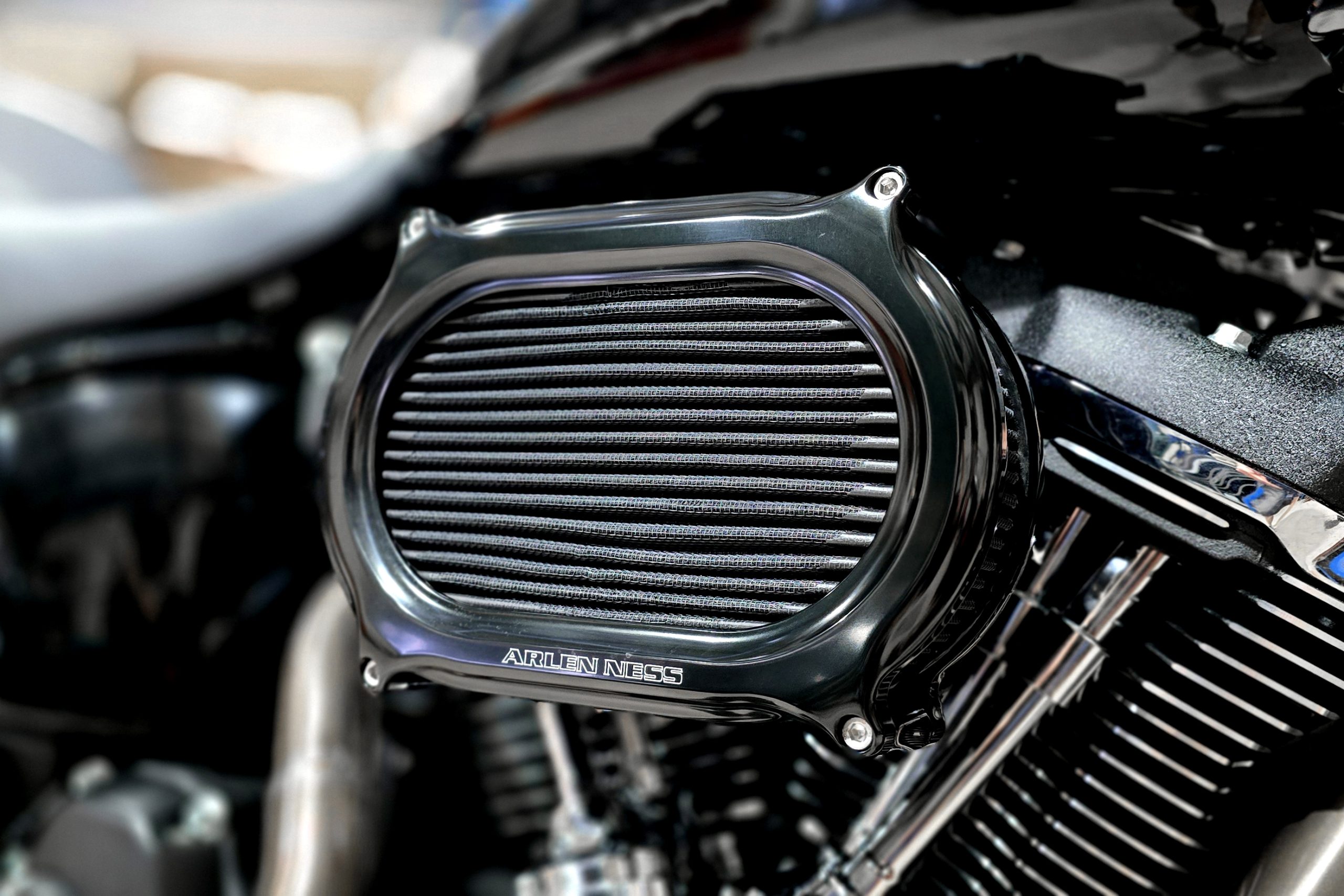 Oval Air Cleaner Softail