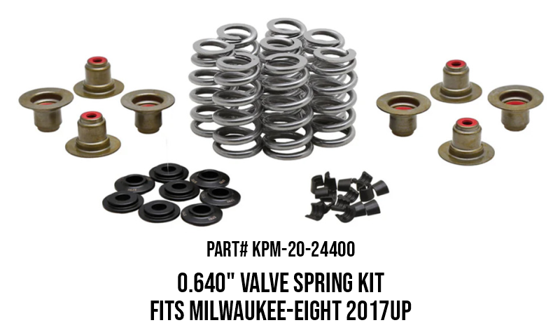 Kibblewhite M8 Valve Spring Kit 640in
